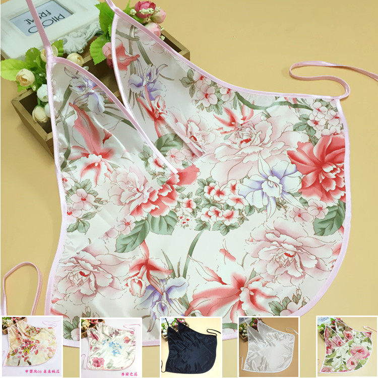 包邮桑蚕丝女士中国风肚兜睡衣文胸式抹胸女真丝内衣小胸AB罩