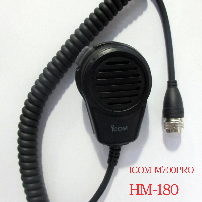 新款手咪 HM-180车载台手咪 ICOM-M700PRO 日本短波电台专用手咪