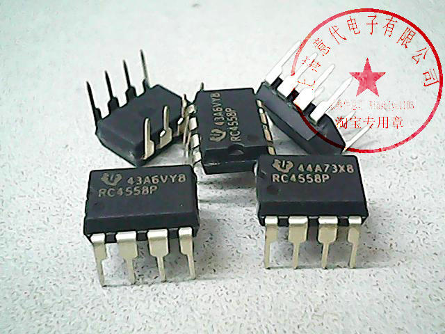RC4558P TI  DIP-8【全新原装】赛格市场G332室实体店 现货直销