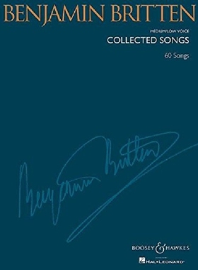【预订】Benjamin Britten: Collected Songs