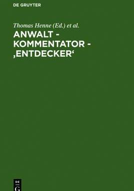 【预售】Anwalt - Kommentator -, Entdecker': ...