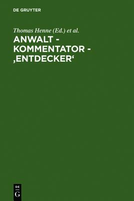 【预售】Anwalt - Kommentator -, Entdecker': ...