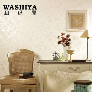 【和纸屋】复古欧式白色压纹暗花卧室 进口日本墙纸壁纸 按米卖