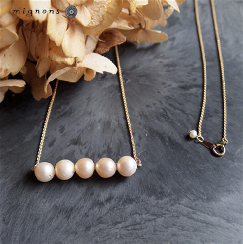 【kizuna手作】田崎14k包金珍珠