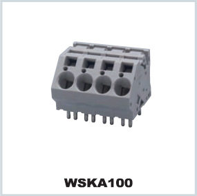 台湾町洋 PCB 弹簧直焊式接线端子WSKA100