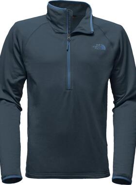 The North Face/北面男卫衣套头衫抓绒拉链立领美国直邮B15152T