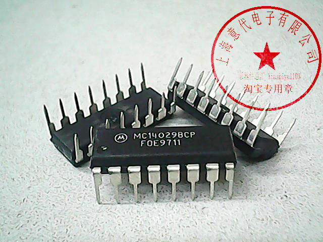 MC14029BCP  MOT   CD4029BE【全新原装】赛格市场G332室  现货