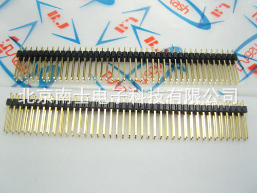 精工南士 镀金2*40P 80PIN 间距2.54MM 针长17MM双排针 直针 环保 - 封面