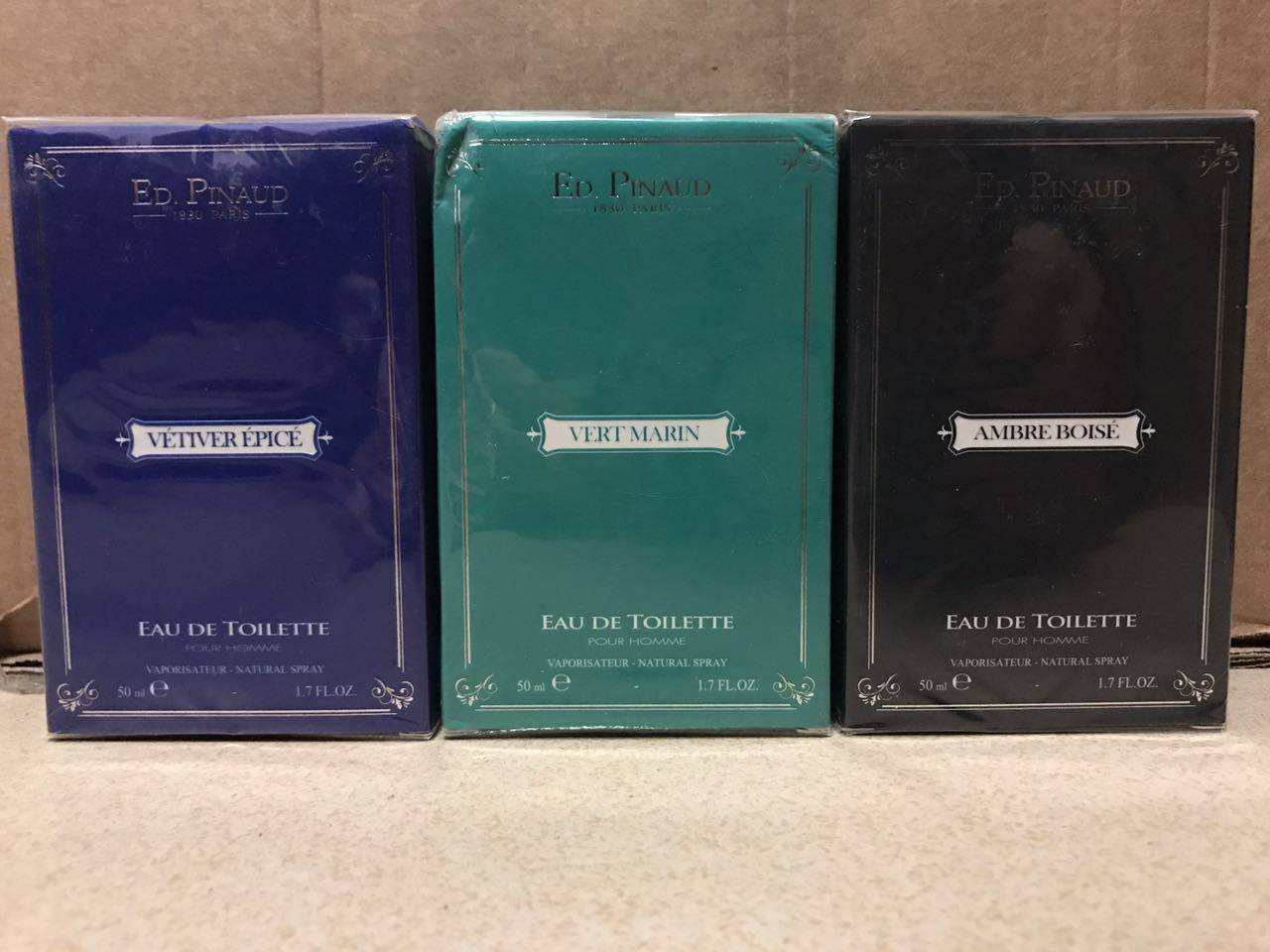 ED.PINAUD 异国风情/隽雅/绿色海洋/清新柑橘50ml   古龙香水