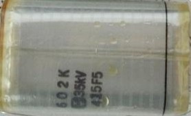 进口高压薄膜聚酯膜电容器 602K35K 6000P 35KV 602K  进口松下