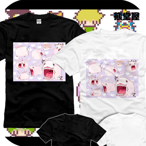 数码宝贝数码暴龙digimon迪哥兽纯棉衣服T恤短袖
