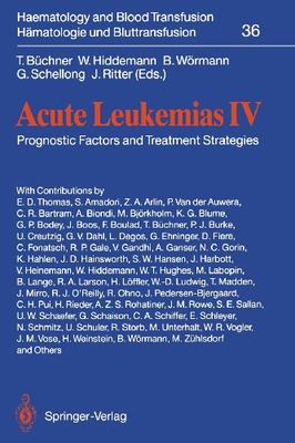 【预订】Acute Leukemias IV: Prognostic Facto...