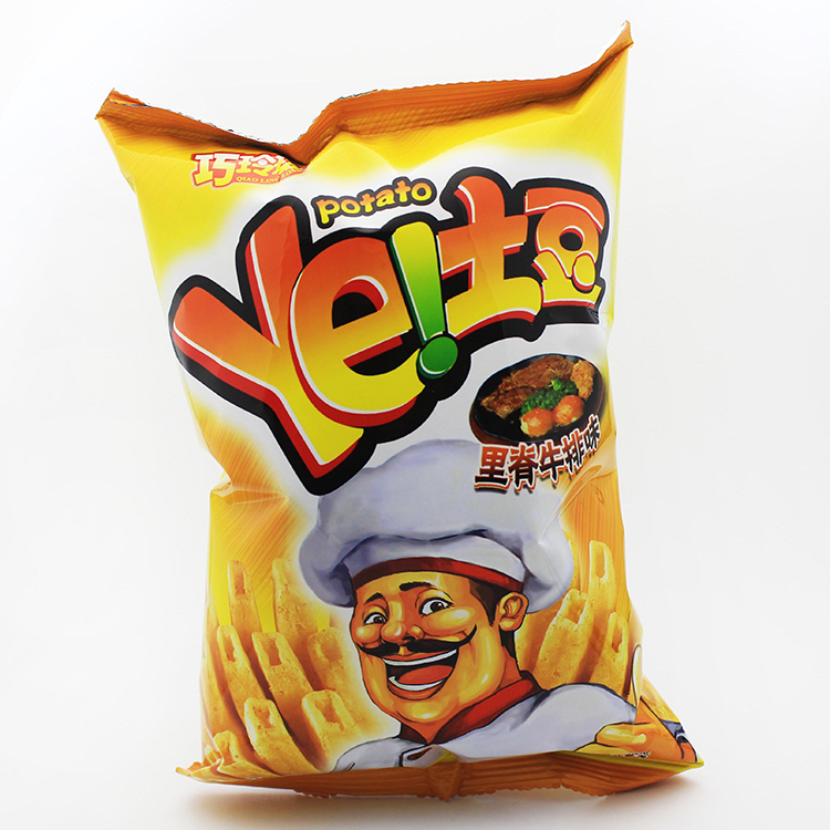 厂家直销Ye土豆薯条40g*12包味膨化食品 儿童零食包邮