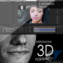 超实用平面二维照片转三维3D图片视频制作AE模板工程源文件