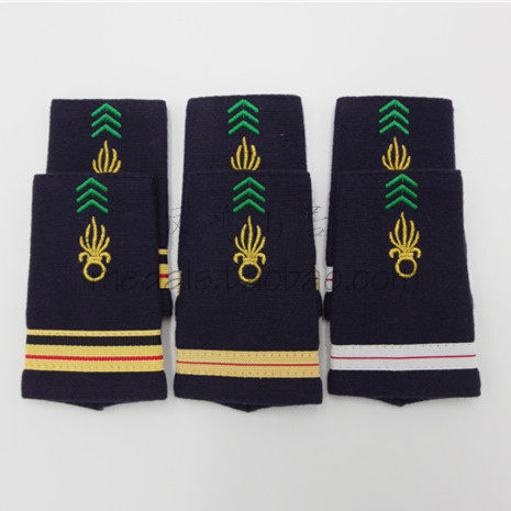 France Land force French army Foreign nationality Corps Sergeant series Epaulette For F2 Jackets, etc.in the Outdoor/Mountaineer/Camping/Travel Goods , Army fans clothing/Army fans supplies , Army fans accessories , Medal/Armband/Epaulette/Medals  category - from Buy2taobao.com to provide professional Taobao agent buy service