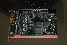 Инновационный оригинальный звук Blaster X-Fi Elite Pro Main Card SB0550 Sound Card