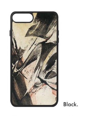 适用于iPhone经典黑色欧美风情Xr手机壳max保护套678pro硅胶112