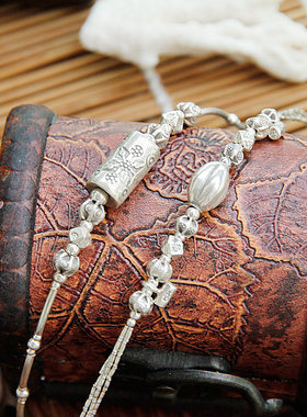 原创时尚风银手链送女友礼物