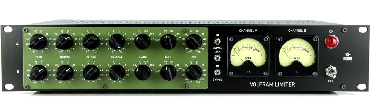 IGS Audio Volfram Limiter 双通道压缩器 模拟1176