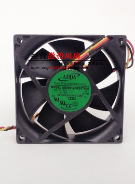 ADDA 8020 12V 0.15A 8CM 8厘米 3线 机箱风扇 AD08012HX207600