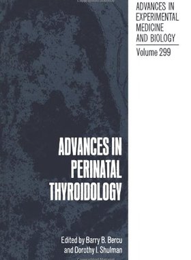 【预售】Advances in Perinatal Thyroidology