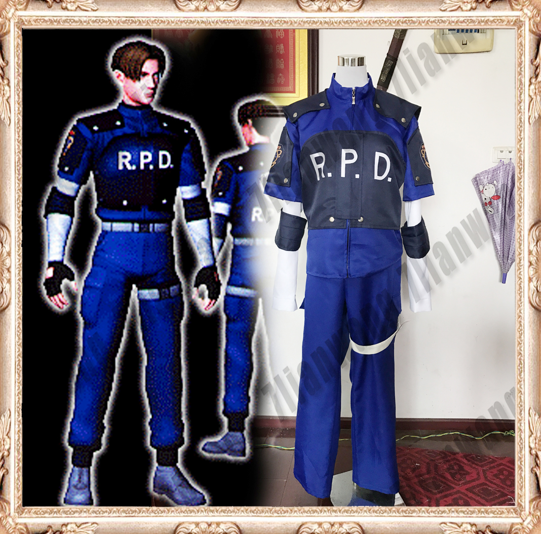 生化危机4 恶化-里昂警服 里昂·S肯尼迪警察 COS服 COSPLAY服装在类目 模玩/动漫/周边/cos/桌游, Cosplay服饰/道具/服务, Cosplay男装中 - 来自Buy2taobao.com提供专业的淘宝代购服务