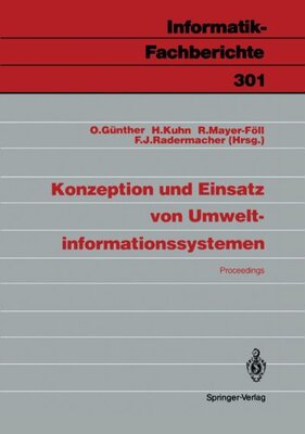 【预订】Konzeption Und Einsatz Von Umweltinf...