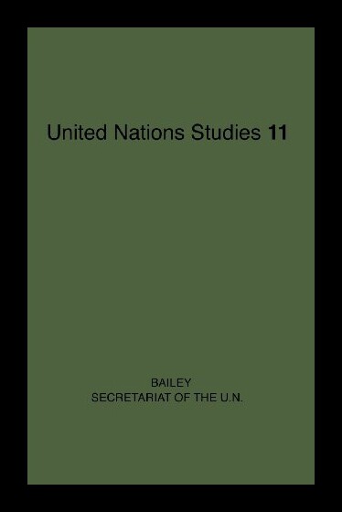 【预售】The Secretariat of the United Nations.
