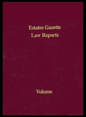【预售】Estates Gazette Law Reports: Volume 3 [With Cumul