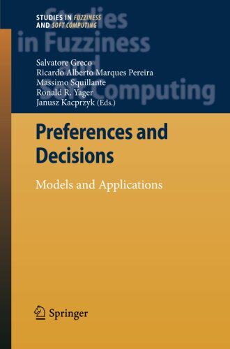 【预订】Preferences and Decisions
