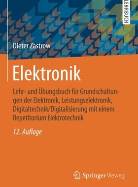 【预订】Elektronik: Lehr- Und Ubungsbuch Fur...