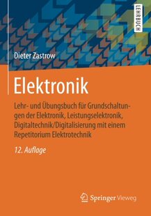 【预订】Elektronik: Lehr- Und Ubungsbuch Fur...