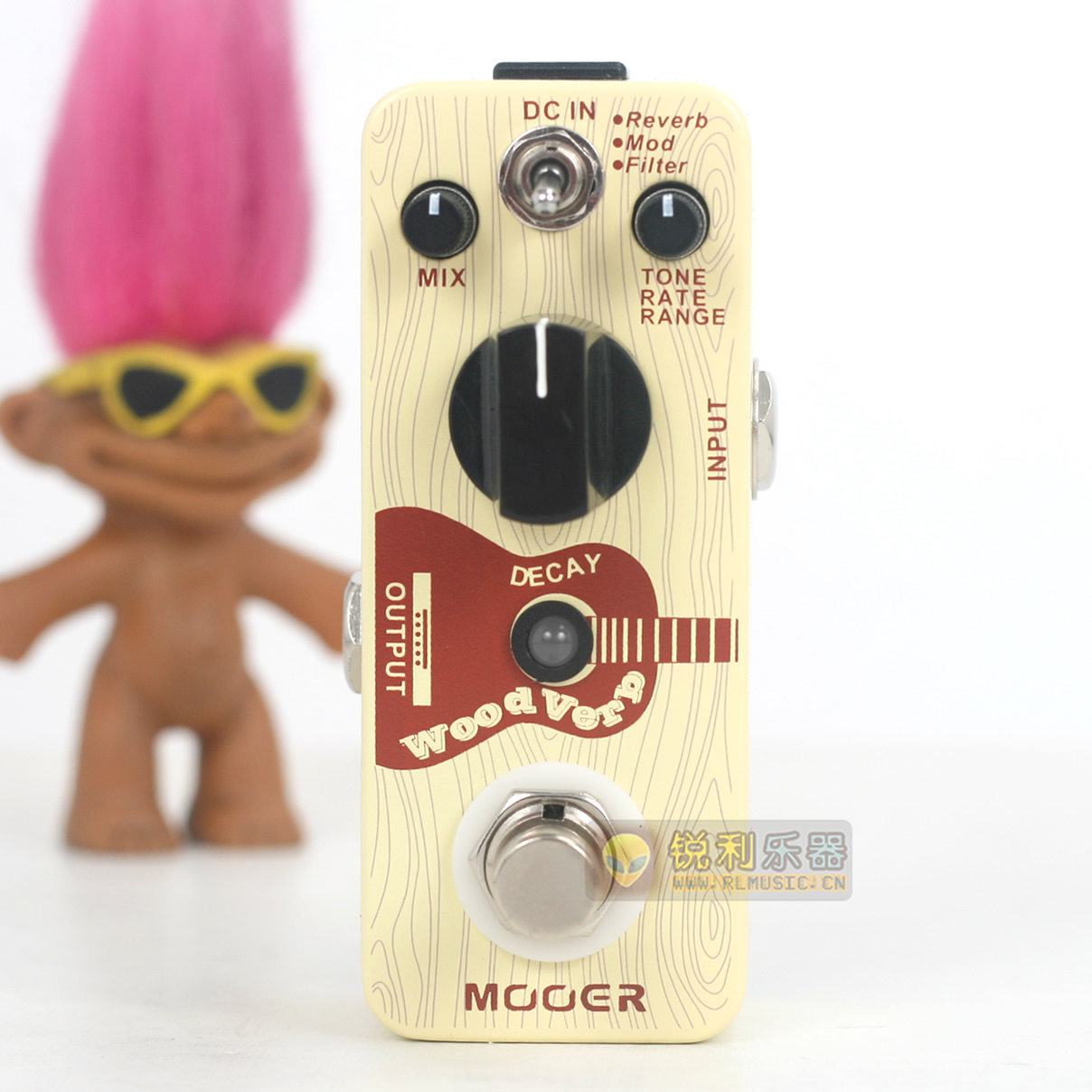 Mooer WoodVerb 魔耳 木吉他混响效果器 电箱琴专用