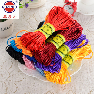 中国结线材5号线绳 线 手工diy编织线手链红绳子中国结拖鞋