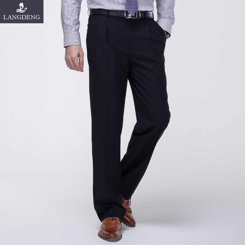 Pantalon droit en polyester pour printemps - Ref 1480799 Image 1