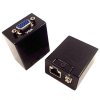 VGA延长器 VGA转网络60米信号放大器 网线传输器 VGA转网线延长器