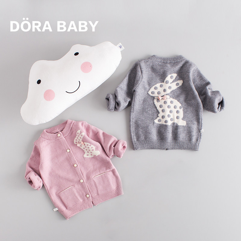 Pull fille DORA BABY à manche longue - Ref 2104769 Image 1
