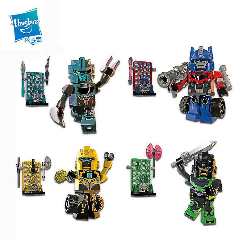 孩之宝变形金刚酷垒拼插积木玩具擎天柱大黄蜂钢锁人偶公仔玩具|msdalam kategori mod main/animasi/Zhou Bian/cos/permainan papan, up/model Mech/robot/kelas ubah bentuk, Transformers kawasan model - dari Buy2taobao.com untuk memberikan perkhidmatan ejen Taobao profesional membeli