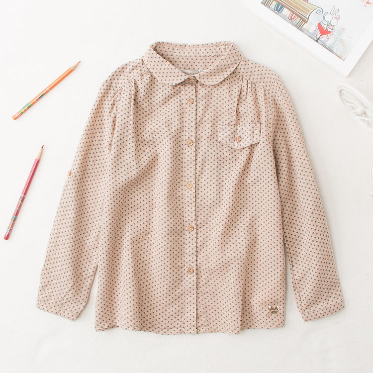 Chemise fille à manche longue - Ref 2087207 Image 1