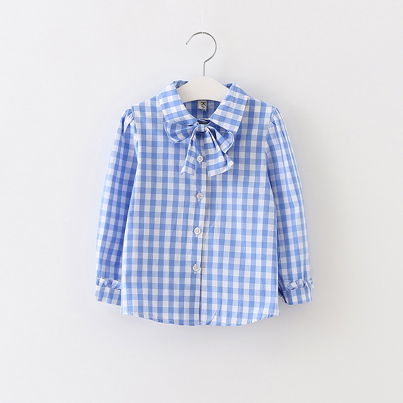 Chemise fille à manche longue - Ref 2086157 Image 1