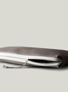 英国Hard Graft特色水洗真皮 15寸笔记本内胆包 多功能数码收纳包