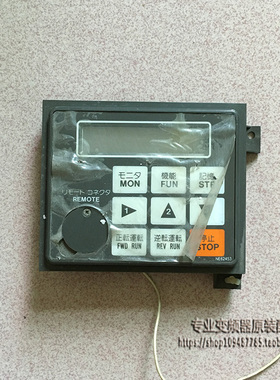 Hitachi日立老款变频器显示面板 NE62453键盘编程面板操作显示屏