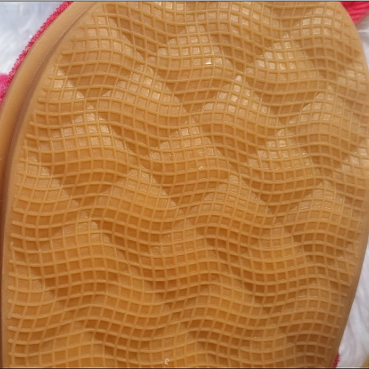 Pantoufles enfants en suède pour hiver - semelle caoutchouc - Ref 1017710 Image 4