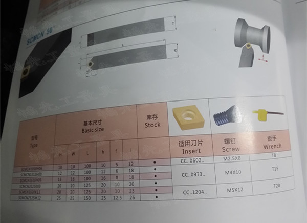 50度外圆车刀SCMCN0808H06/1010H06/1212H09/1616H09/2020K09刀杆