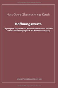 【预售】Hoffnungswerte
