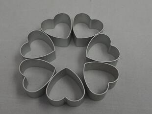 凤梨酥饼干模具 心形 一口酥国产模具/个 3.5*2.9*1.7