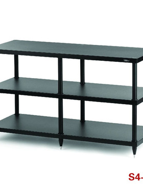 意大利 SOLIDSTEEL架皇/架王 Series S4-3 黑色音响机架 器材架