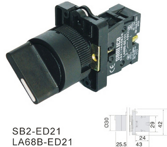 按钮SB2(LA68B-E XB2)-ED21