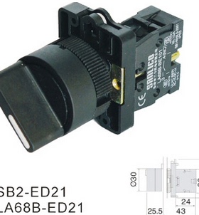 按钮SB2(LA68B-E XB2)-ED21