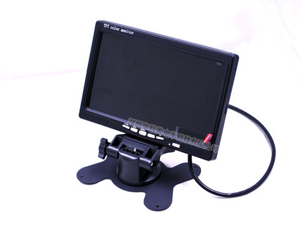 7寸高清车载显示器数字屏 12v显示器 24v车载显示屏倒车影像